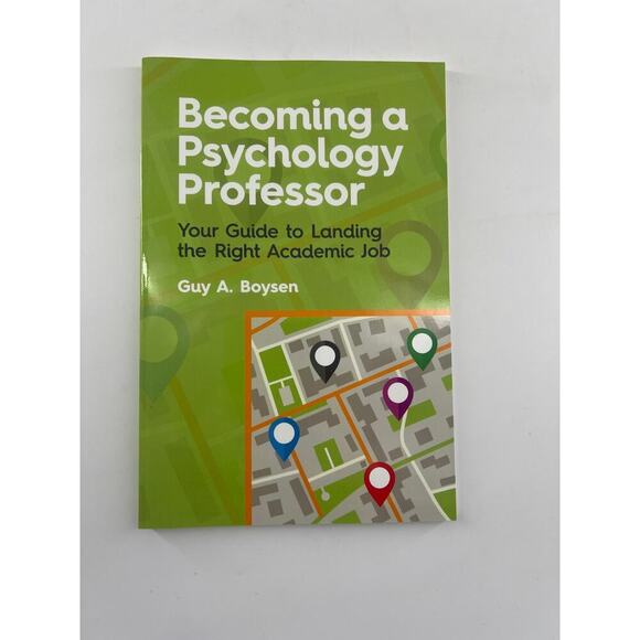 Becoming a Psychology Professor Teaching APA College Book Psychologist New - Picture 1 of 5